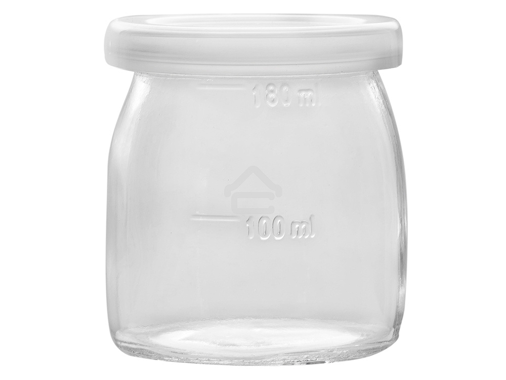 Йогуртница Kitfort KT-2006 20Вт 4б. 180 мл белый/зеленый