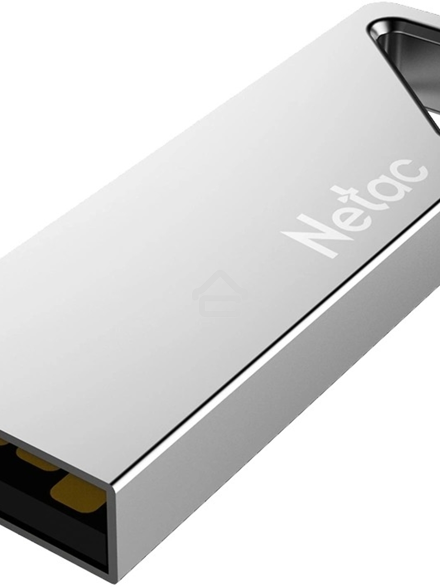Флеш диск Netac U326 NT03U326N-008G-20PN 8Gb, USB2.0, металлическая плоская