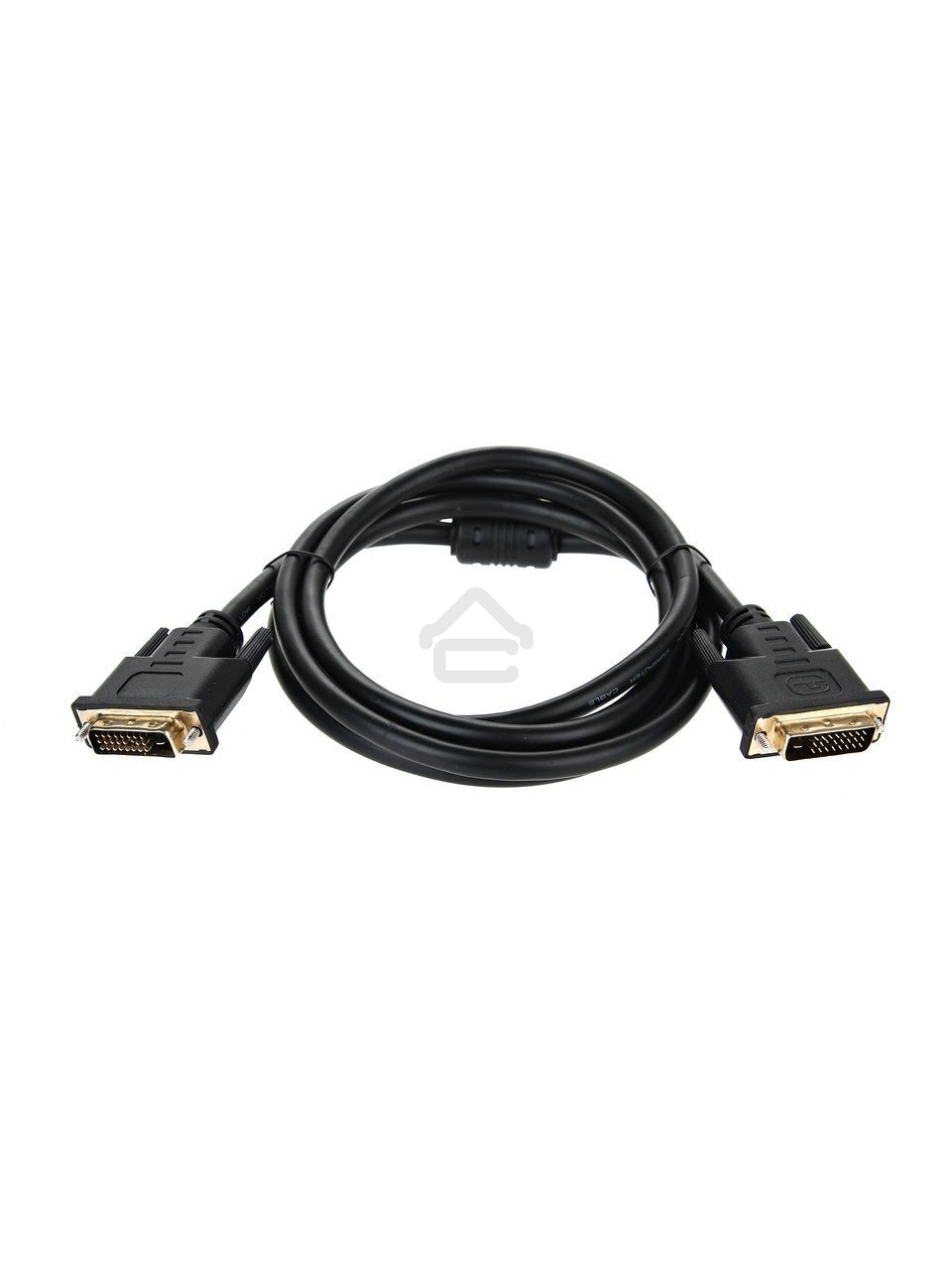 Кабель DVI-D--DVI-D Dual link 25M/25M, экран, феррит.кольца, 1.8м Telecom TCG441D-1.8M