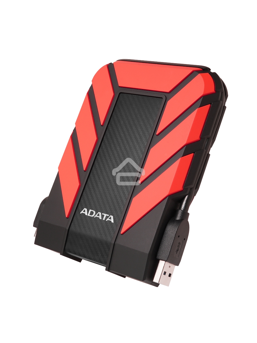 Внешний жесткий диск 2Tb Adata HD710P AHD710P-2TU31-CRD черный/красный (2.5