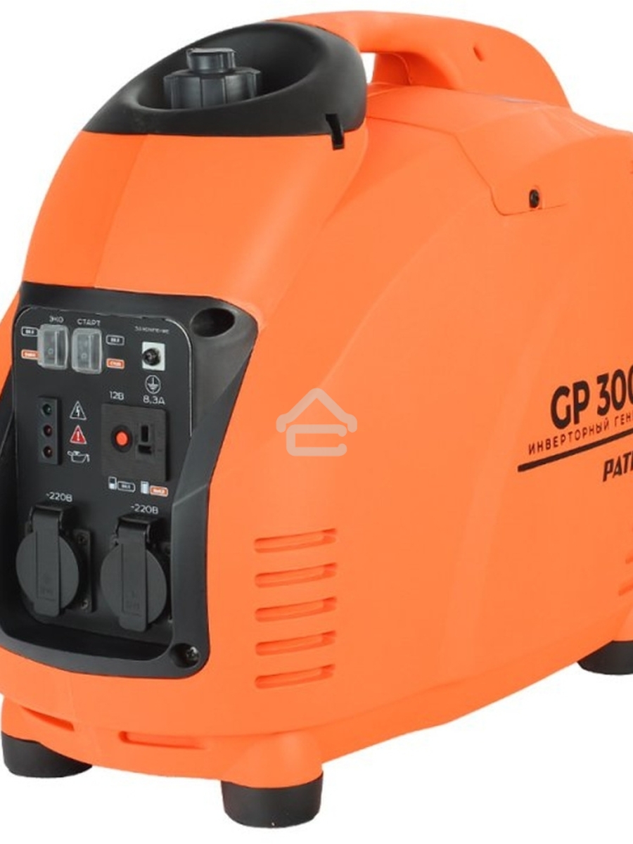 Электрогенератор бензиновый инверторный Patriot 3000il, 3.5 кВт, 63 дБ, 31.5 кг