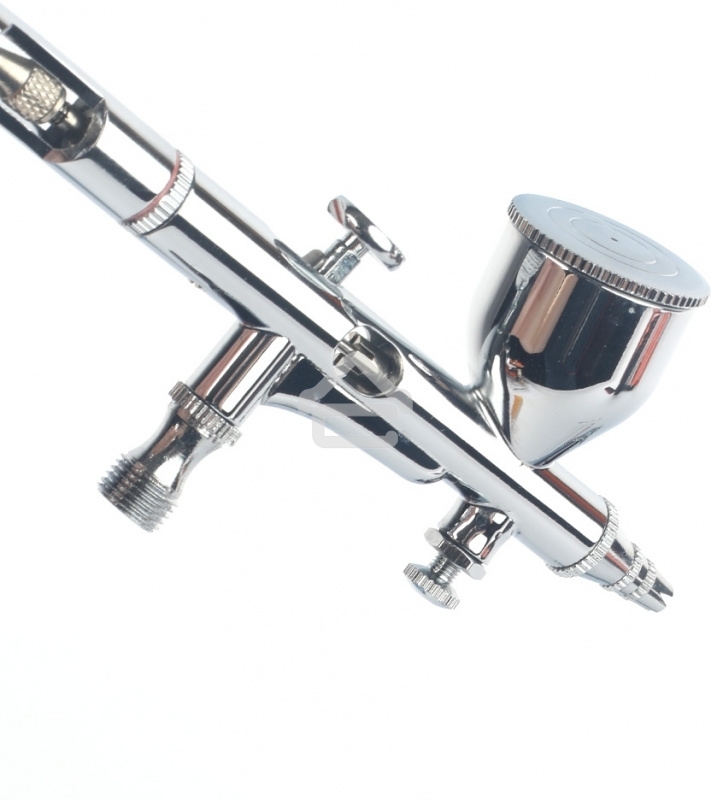 Аэрограф пневматический AB 400, сопло 0,2 мм, 9 л/мин, бачок 9 мл