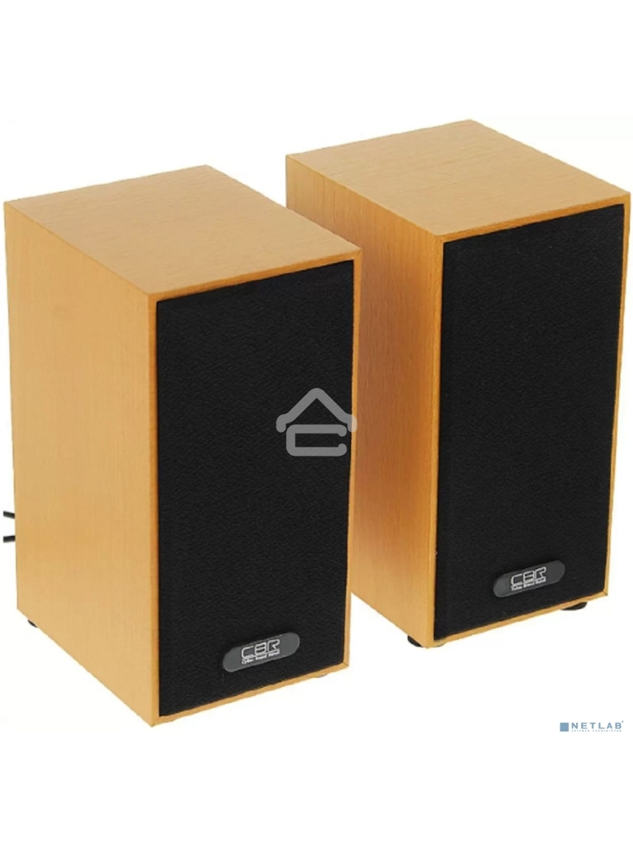 Колонки CBR CMS 635, Wooden, 3.0 W*2, USB 