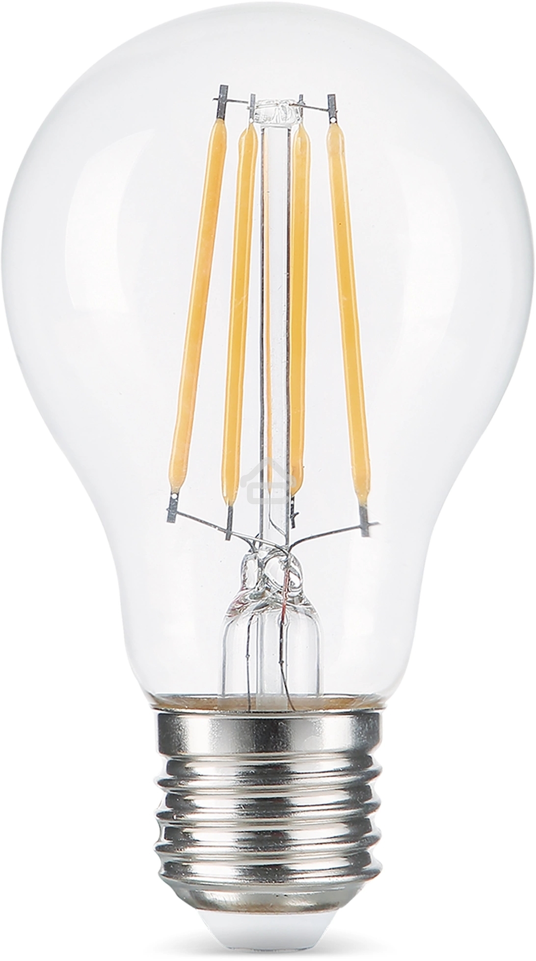 Лампа cветодиодная Gauss Filament А60 12W 1250lm 4100К Е27 LED 1/10/40