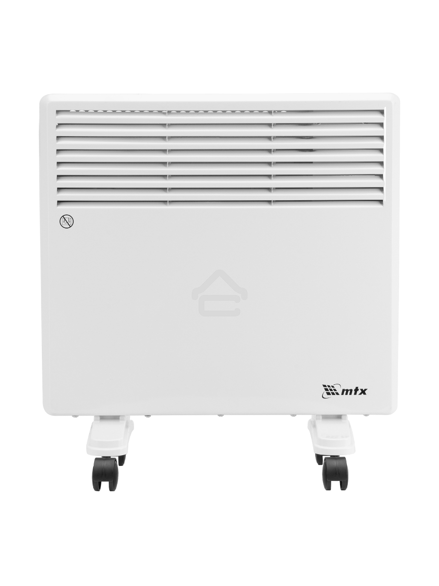 Конвектор электрический MTX CH-1000, белый, 1000 Вт, 10 м2, термостат