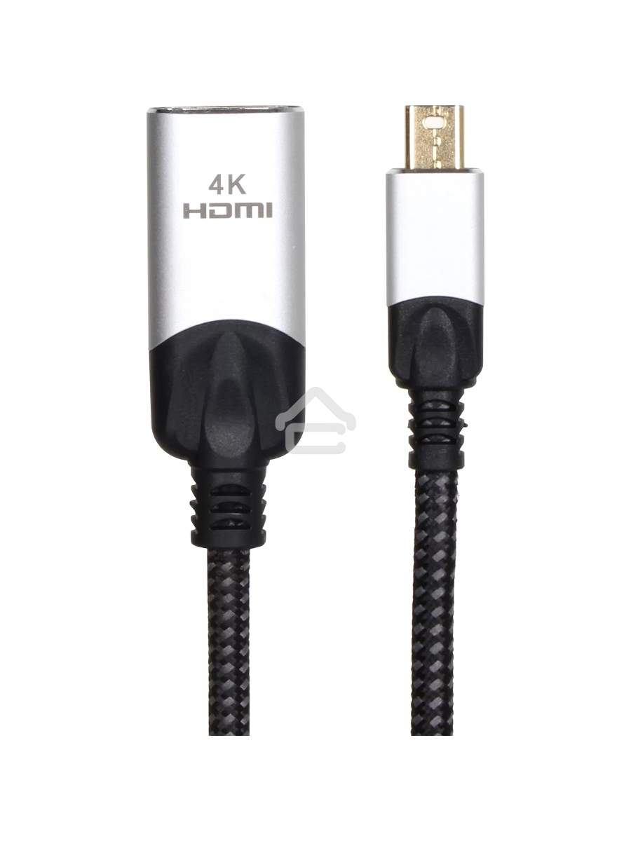 Адаптер miniDisplayPort(M) ---> HDMI(F) 0.15m 4K@60Hz VCOM <CG616M-0.15>