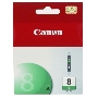 Картридж струйный Canon CLI-8G (0627B001) зеленый (13 мл.) для Canon PIXMA 6500, Pro 6000, Pro 9000, Pro 9000 Mark II