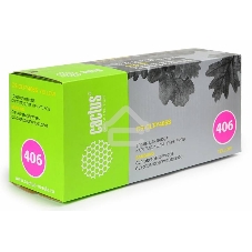 Картридж лазерный Cactus CS-CLT-Y406S yellow желтый (1000 стр.) для Samsung CLP-360/365/CLX-3300/3305