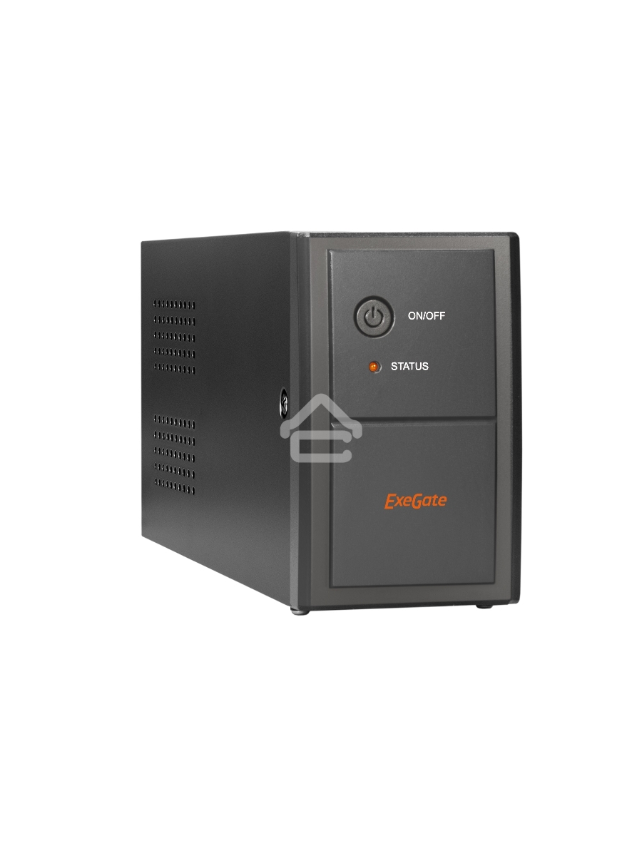 Источник бесперебойного питания ExeGate EP212516RUS Power Back BNB-800<800VA, Black, 2 евророзетки>