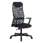Кресло руководителя Бюрократ KB-8/BLACK черный TW-01 TW-11 сетка