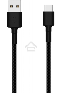 USB-кабель Xiaomi Mi Braided USB Type-C Cable SJX10ZM 100см чёрный