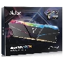 Оперативная память NETAC Shadow, DDR4, 16GB (2x8GB), 3200MHz, CL16, DIMM, с радиаторами, RGB, серый
