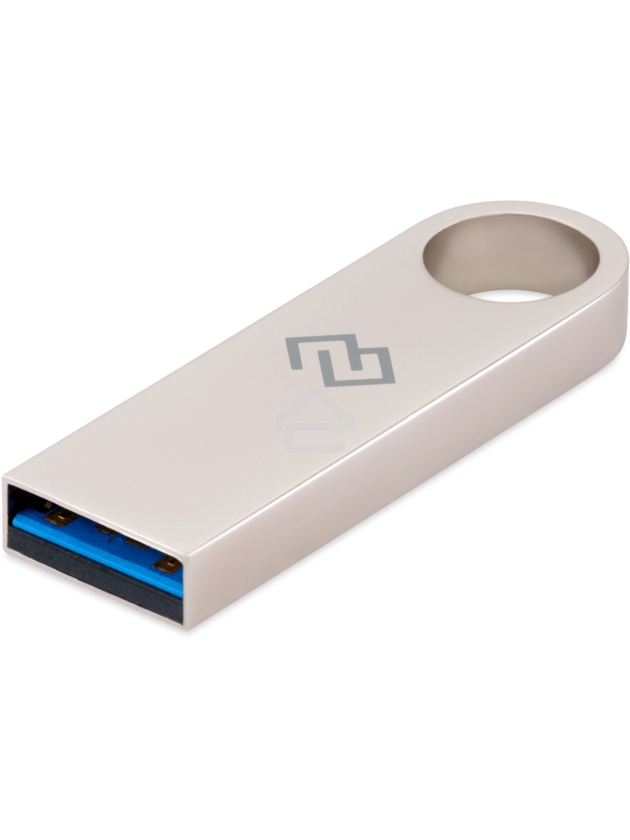 Флеш диск Digma 64GB DRIVE3 DGFUL064A30SR USB3.0 серебристый