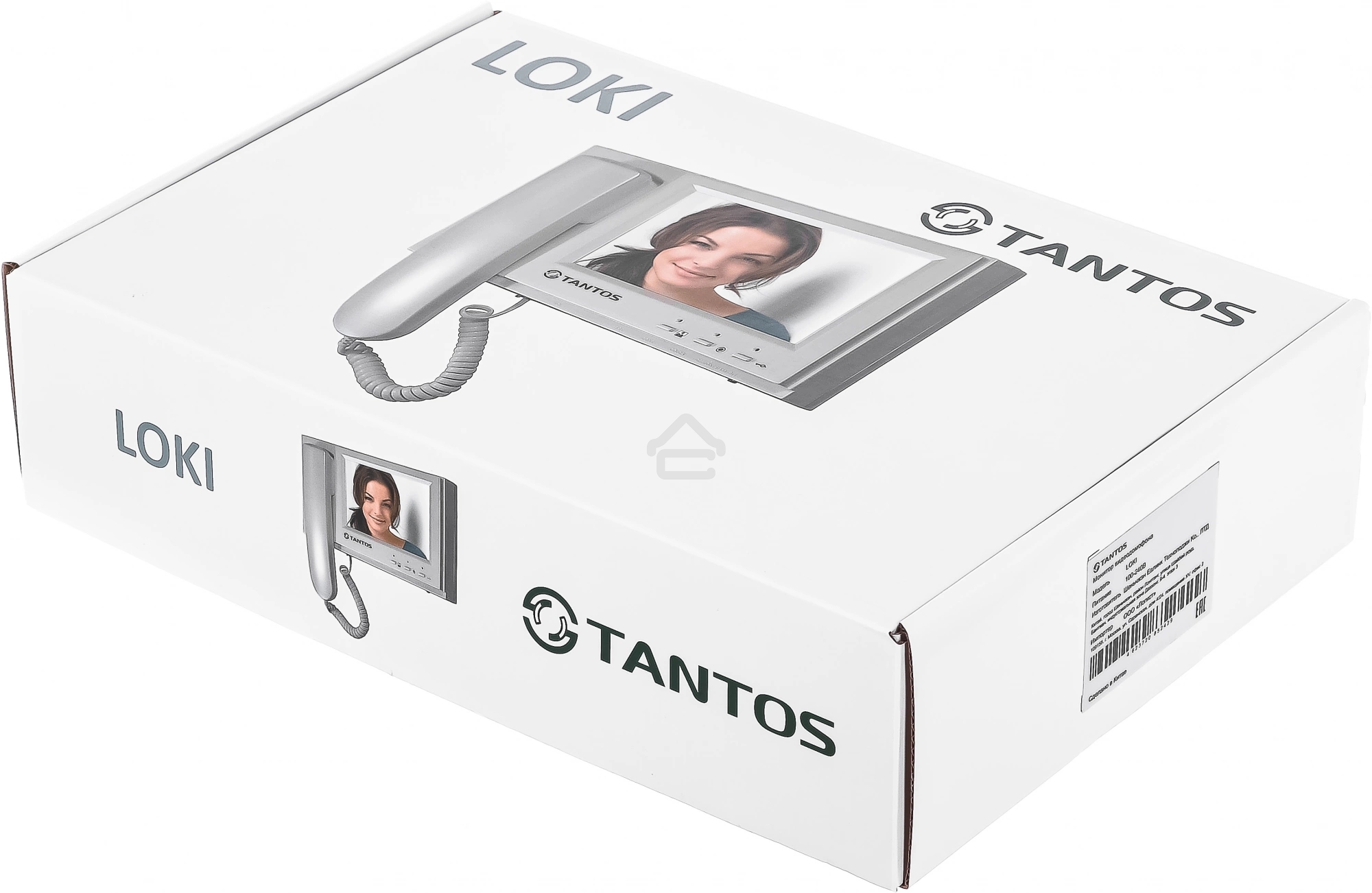 Видеодомофон Tantos Loki белый