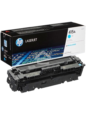 Тонер Картридж HP 415A W2031A голубой (2100стр.) для HP HP LJ M454/MFP M479