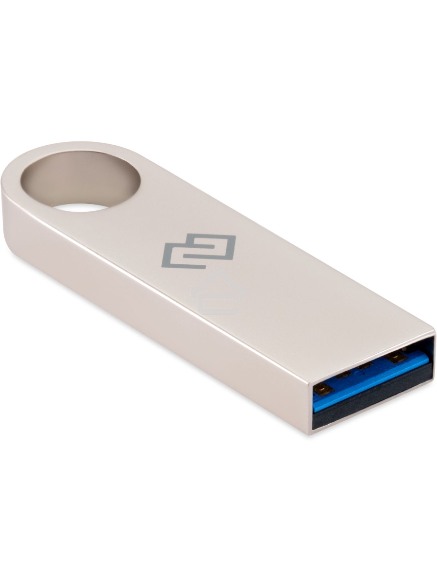 Флеш диск Digma 64GB DRIVE3 DGFUL064A30SR USB3.0 серебристый