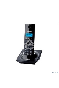 Телефон беспроводной (DECT) Panasonic KX-TG1711RUB (черный) {АОН, Caller ID,12 мелодий звонка,подсветка дисплея,поиск трубки}