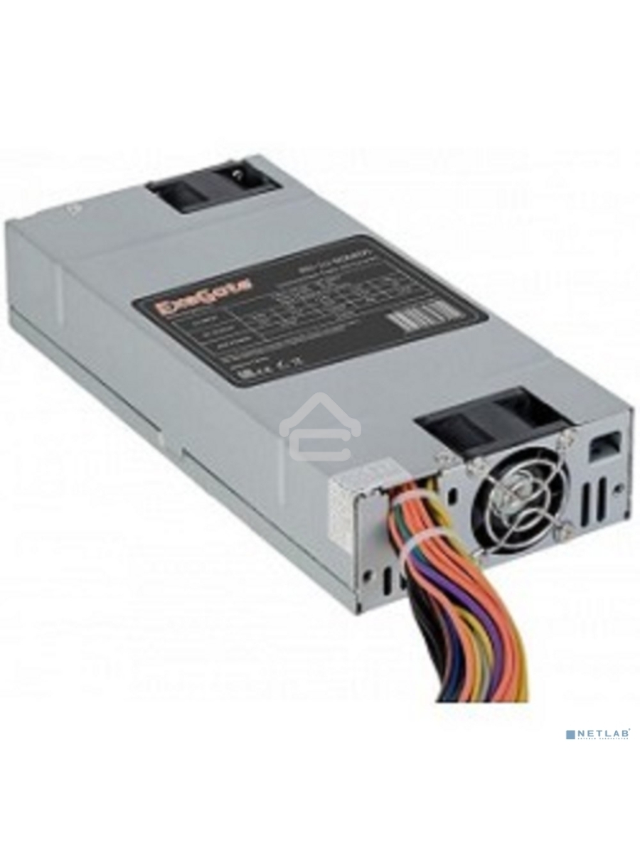 Серверный блок питания 600W Exegate <RM-1U-600ADS> APFC,,универсальный для 1U, 24pin/2x(4+4)pin, 5xSATA,4xIDE