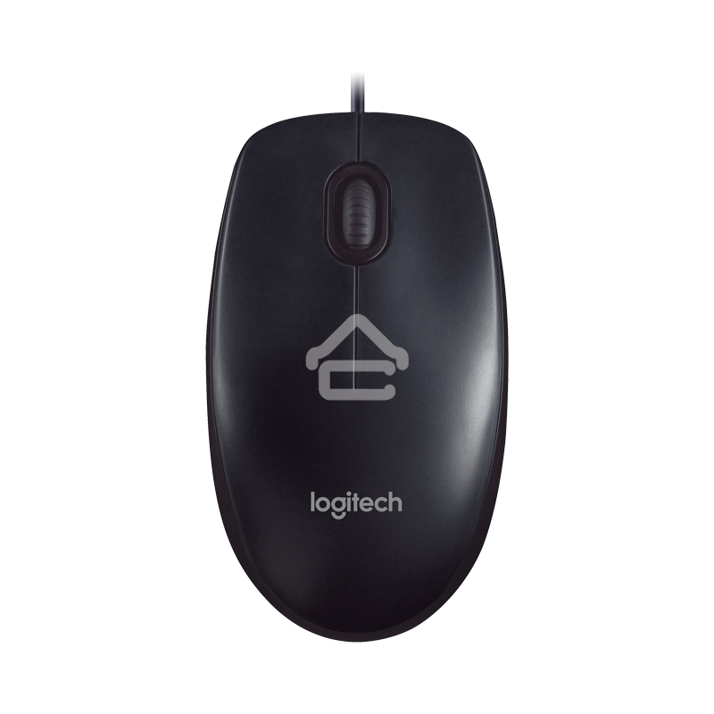 Мышь проводная Logitech M90 черный/серый, 1000 dpi, USB, кнопки - 3