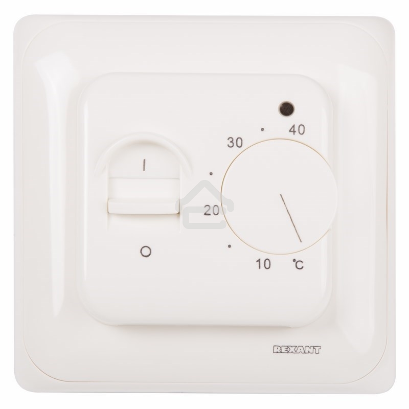 Терморегулятор механический Rexant с датчиком температуры пола (R70XT) (3500 Вт) бежевый