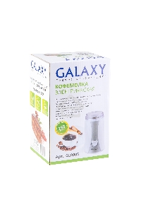 Кофемолка электрическая Galaxy Line GL 0905, белый, роторная, 250 Вт