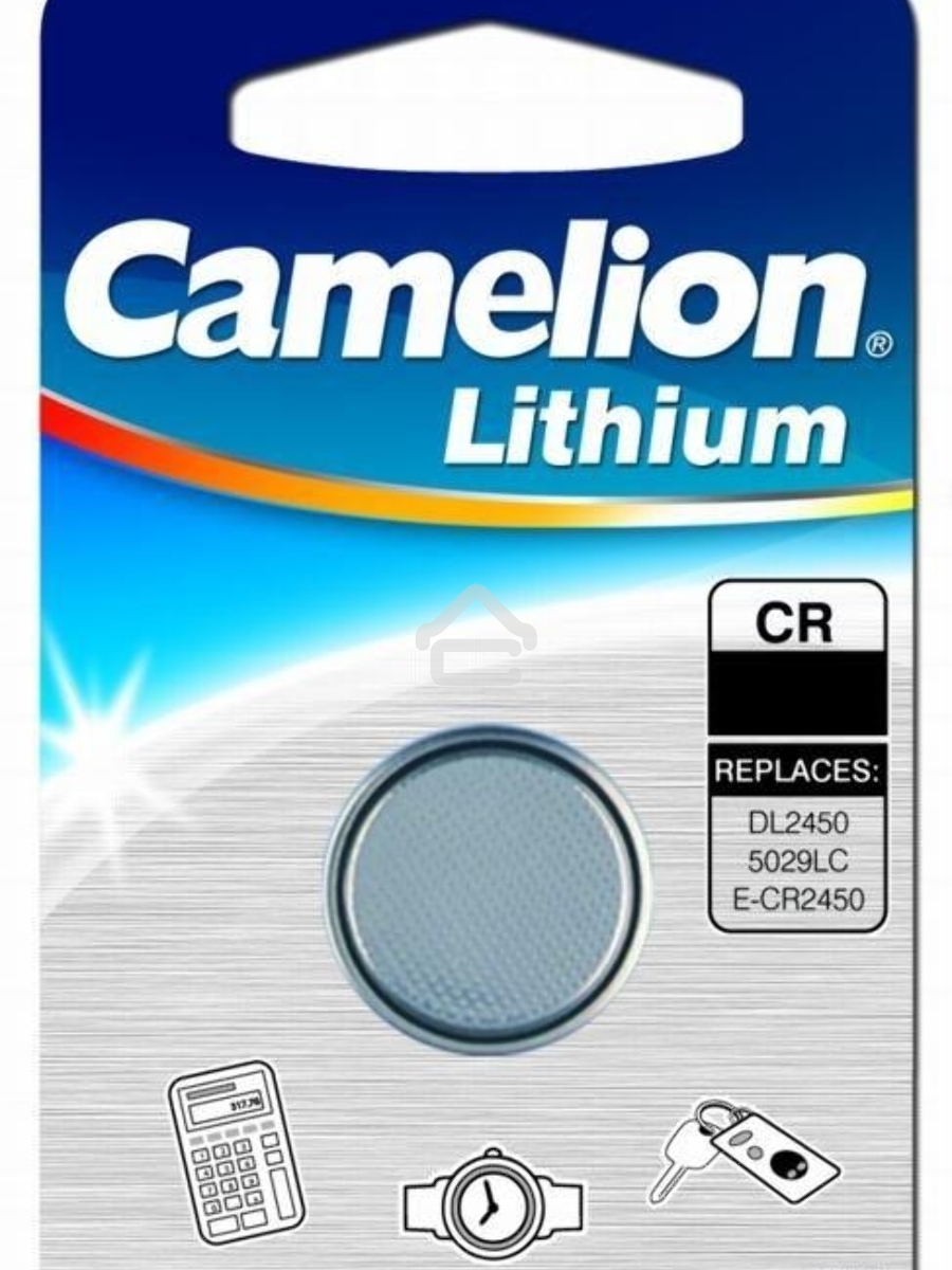 Элемент питания литиевый Camelion CR CR2430 BL-1 (блист.1шт)