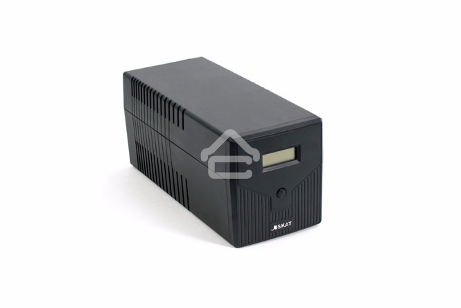 Источник бесперебойного питания SKAT-UPS 1000/600 ИБП 220В 600Вт 2 АКБ 7Ач внутр. меандр. стабилизация напряжения