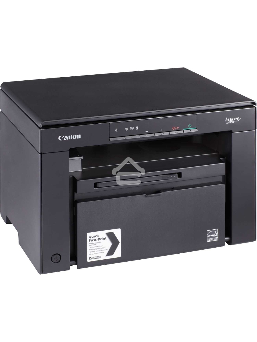 МФУ лазерный Canon i-SENSYS MF3010 (5252B004), A4, ч/б, печ. 18 стр/мин., скан. до 18 стр/мин., 600 x 1200 dpi (печать) 600x600dpi (сканер), USB 2.0