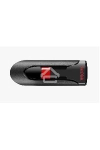 Флеш диск Sandisk 64Gb Cruzer Glide SDCZ60-064G-B35 USB2.0 черный/красный