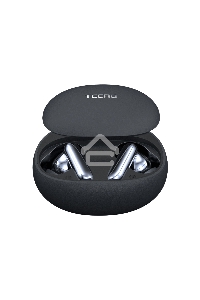 Беспроводные Bluetooth наушники Tecno TU01 серый/grey