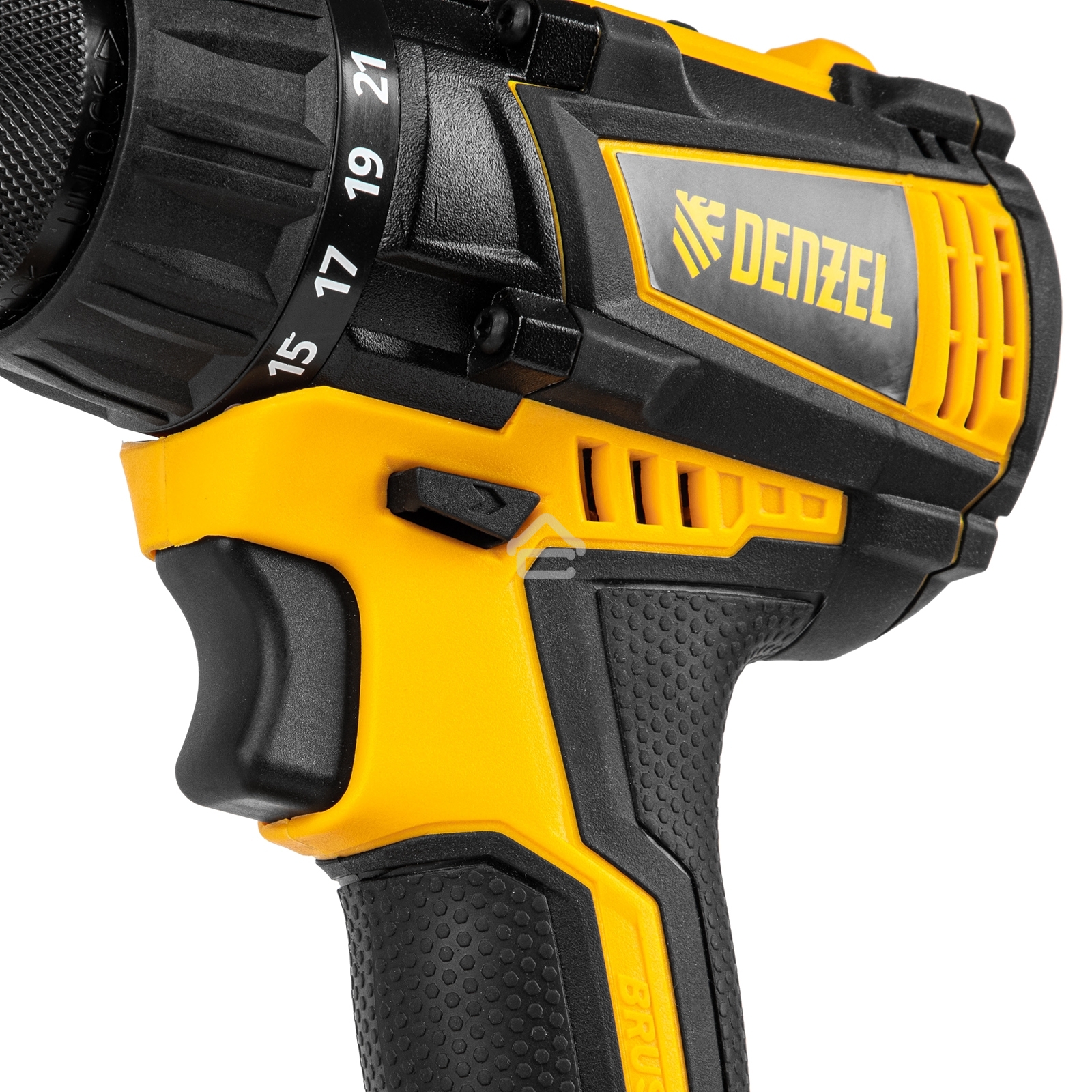 Дрель-шуруповерт аккумуляторная Denzel BLDL-IB-18-02, 18В, 2 АКБ, Кейс