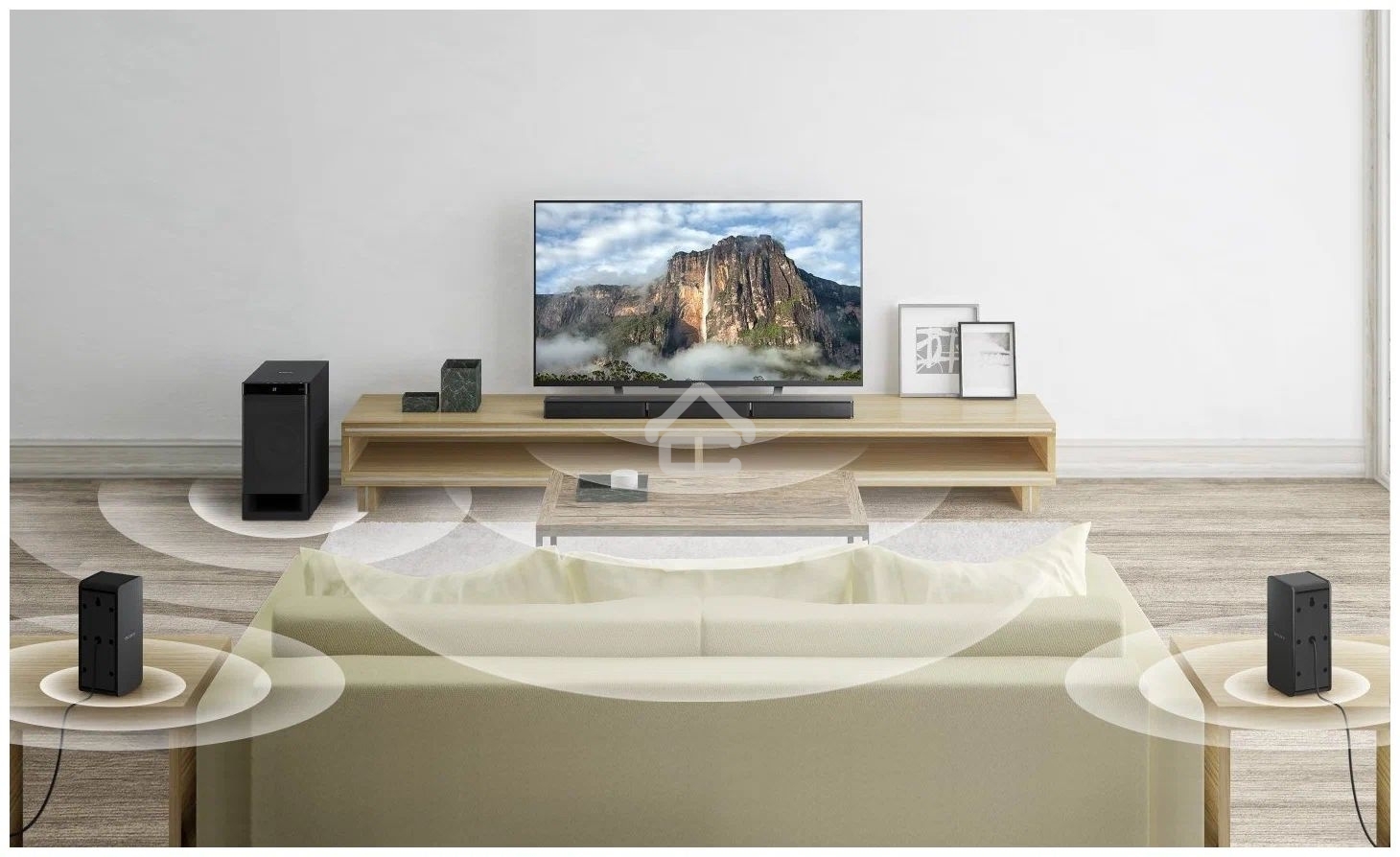 Саундбар Sony HT-S40R 5.1 600Вт черный