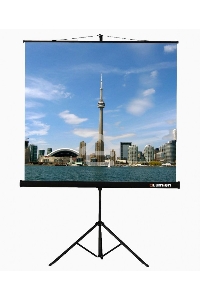 Экраны LUMIEN Lumien Экран на треноге 180x180 см Eco View LEV-100102 1:1 с возможностью настенного крепления