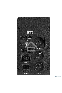 Источник бесперебойного питания CROWN ИБП CMU-SP800EURO {800VA, металл,1x12V/9AH, розетки 3*EURO+1*IEC bybas} CM000001492