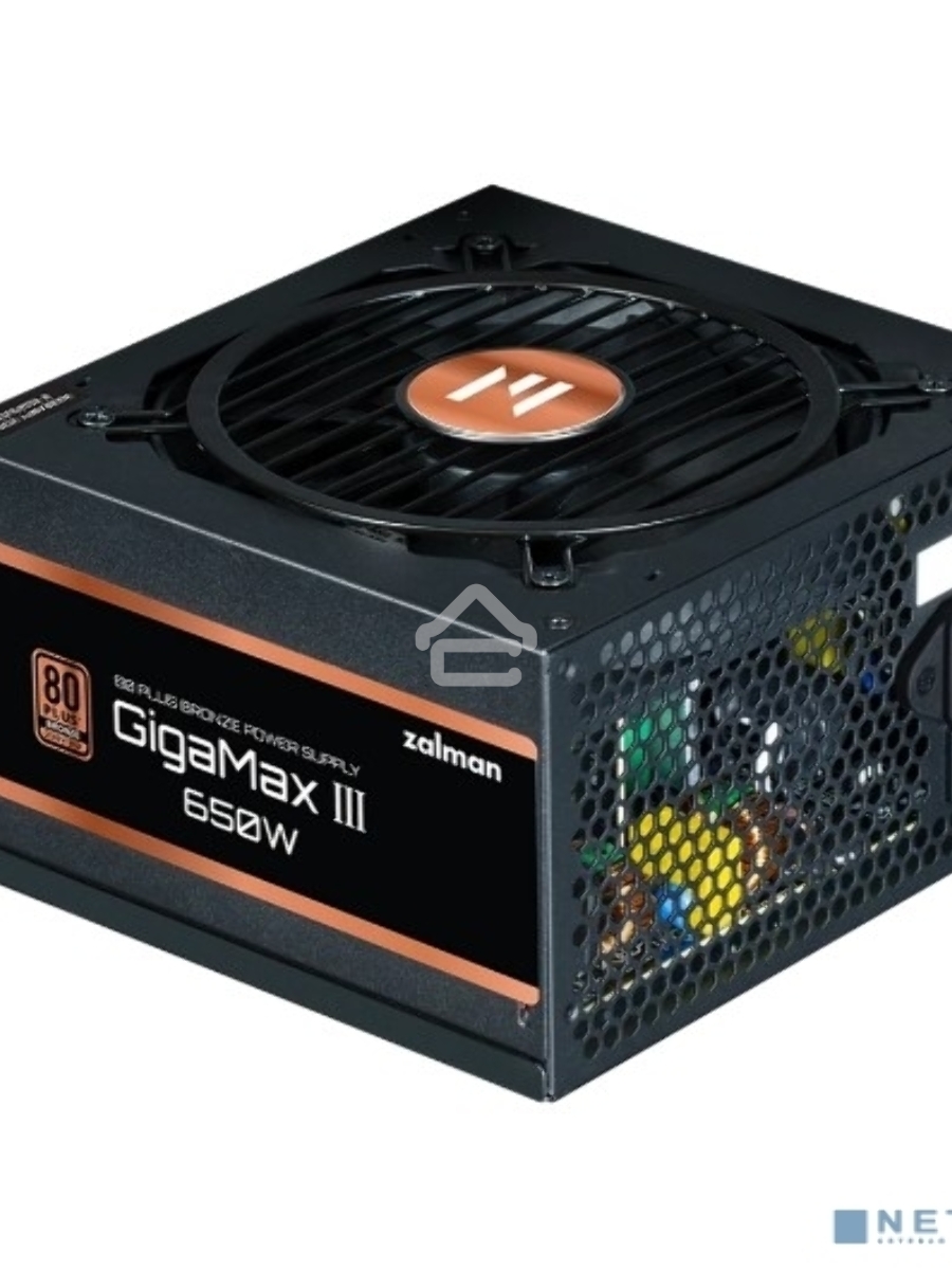 Блок питания Zalman ZM650-GV3 RTL, 650Вт, 80 PLUS Bronze, 120мм, черный