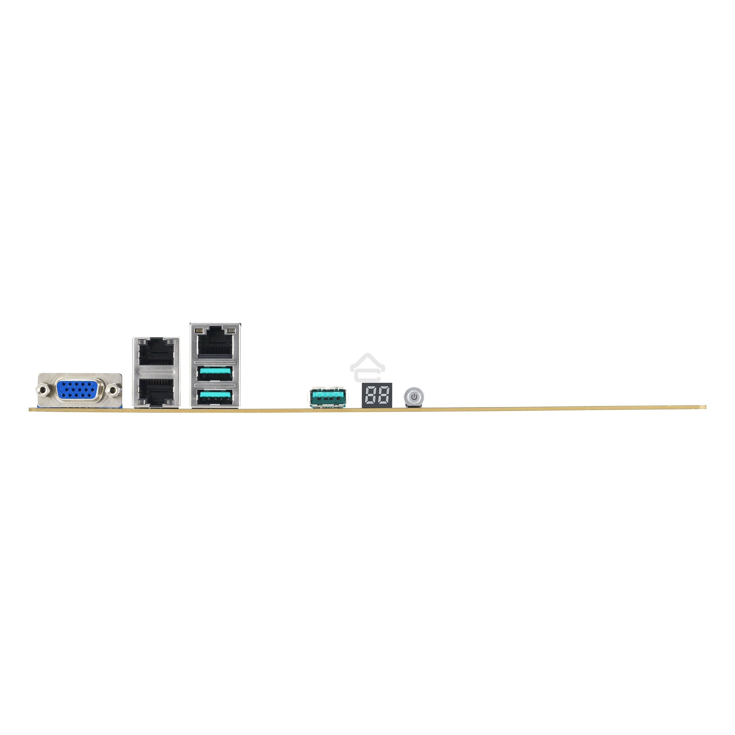 Материнская плата ASUS P13R-M, LGA 1700, Intel C262, 4xDDR5 ECC, 8xSATA, 1xM.2, 1xPCIe 5.0 x16, 2x1Gb LAN, 3xUSB-A 3.2 Gen 2, 1xVGA, mATX