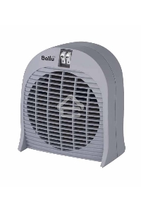 Тепловентилятор Ballu BFH/S-04 серый, 2000 Вт, 25 м2, термостат