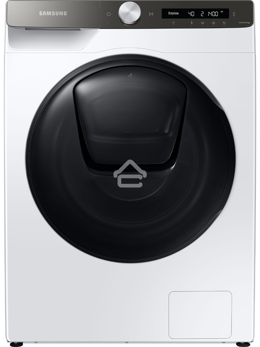 Стирально-сушильная машина Samsung WD80T554CBT/LD белый, загрузка фронтальная 8 кг, 1400 об/мин, класс: A