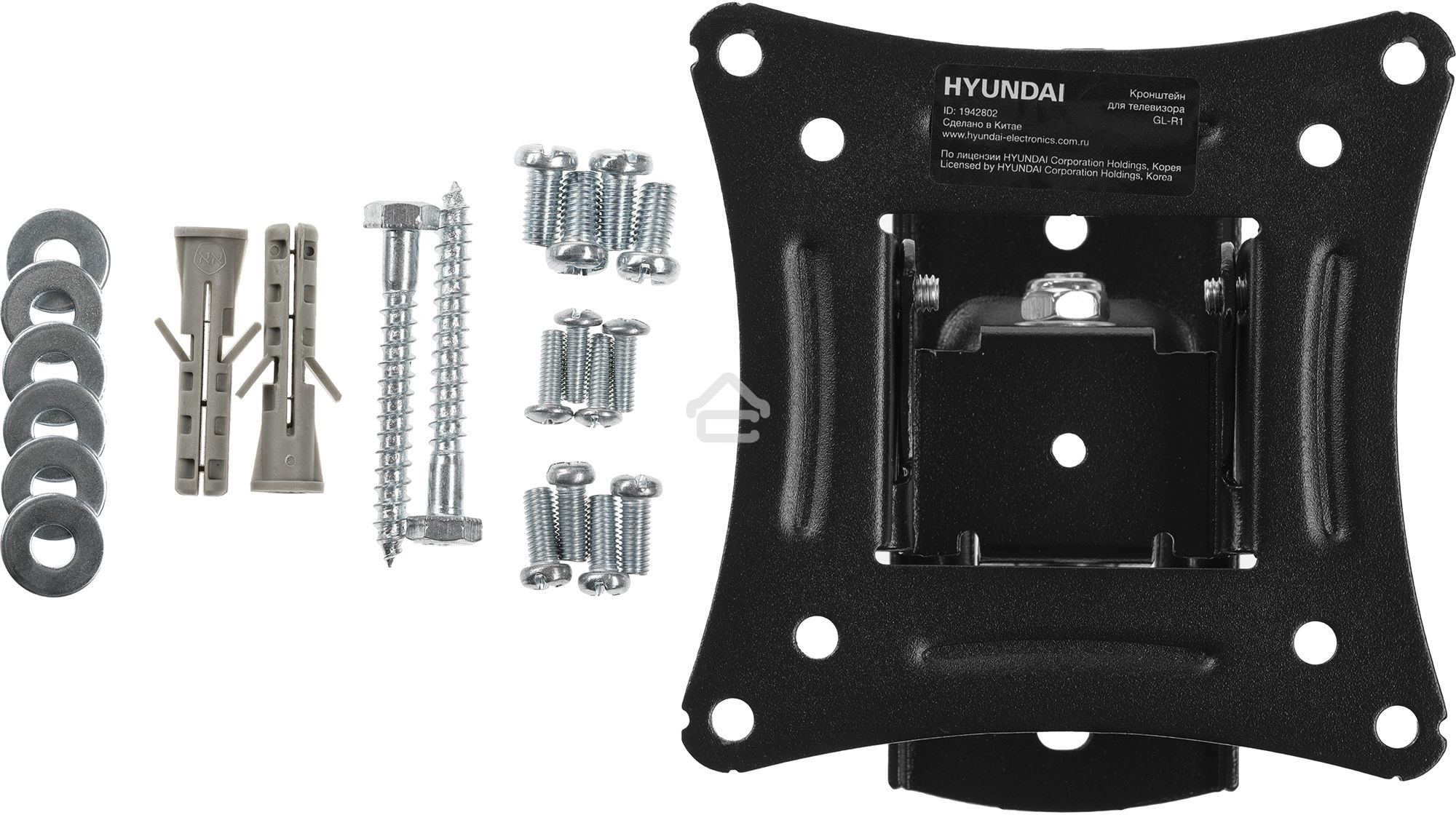 Кронштейн для телевизора Hyundai GL-R1 черный 20
