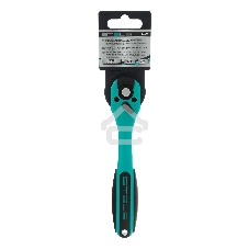 Ключ-трещотка Stels 1/4, 72 зуба, с быстрым сбросом, CrV, 2-х ком. рукоятка