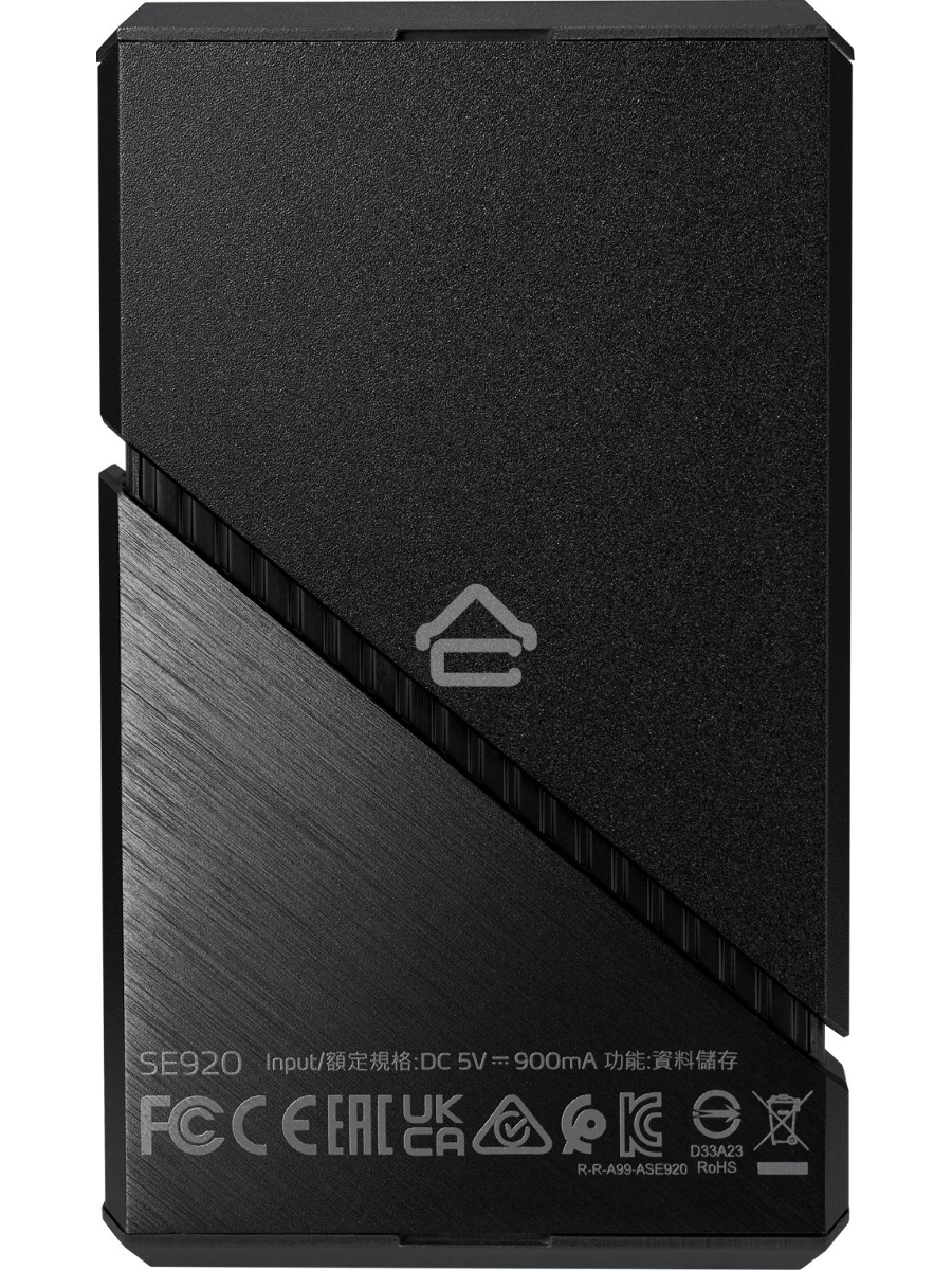 Накопитель SSD ADATA USB-C 1TB EXT. BLACK SE920-1TCBK