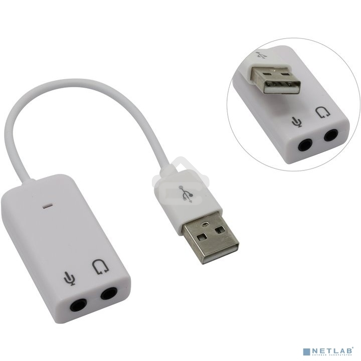 Внешняя звуковая карта USB Espada USB 2.0 (PAAU003) (43082)