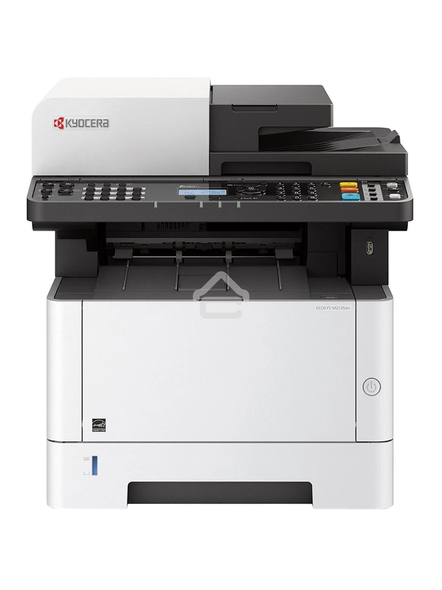 МФУ лазерный Kyocera Ecosys M2135dn (1102S03NL0), A4, ч/б, печ. до 35 стр/мин., скан. до 40 стр/мин (ч/б) 16 стр/мин. (цвет), 1200 x 1200 dpi (печать) 600x600dpi (скан.), USB, RJ-45
