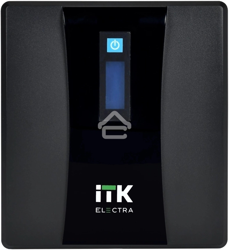 Источник бесперебойного питания Line-interactive 1,2кВА/720Вт, фаза 1/1, LCD дисплей, с АКБ 2х7AH, USB, Schuko