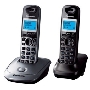 Телефон беспроводной (DECT) Panasonic KX-TG2512RU2 {Доп трубка в комплекте, АОН, Caller ID, спикерфон, полифония}