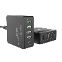 Сетевое зарядное устройство  ACD-P605U-V1B 60Вт,  5xUSB 1PD+1QC+3Smart, 3.6~20В/3А RTL