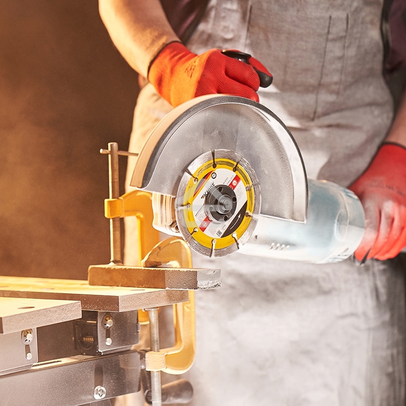 Диск алмазный отрезной сегментный 125x22.2 мм Kranz 