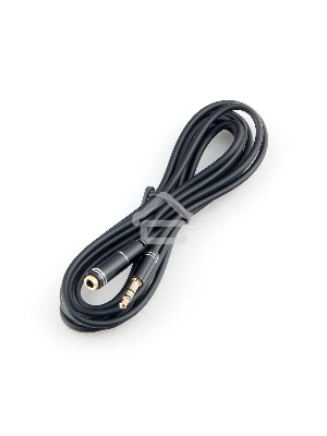 Кабель аудио удлинительный Cablexpert CCAB-02-35MF-2MB. 3.5 Jack (M)/3.5 Jack (F), черный, 2м, блистер