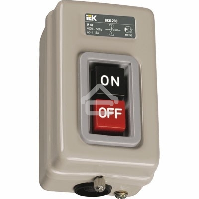 Выключатель ВКИ-230 16А 230/400В IP40 ИЭК KVK30-16-3