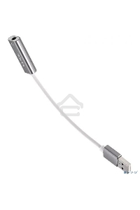 Переходник аудио USB2.0(M)-->3.5мм F (гнездо) Telecom  0.1м